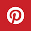 Pinterest share icon